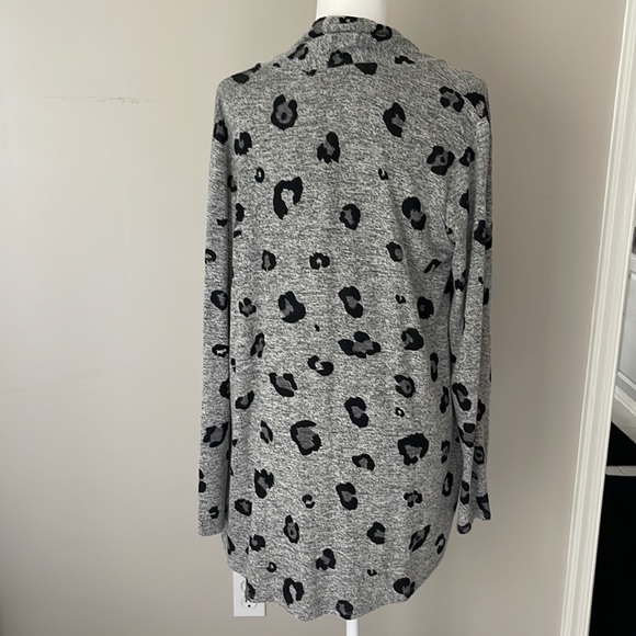 Gibson Look Open Front Fleece Cardigan - Picture 4 of 8